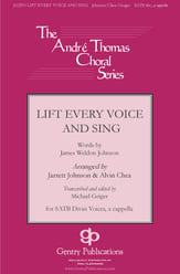 Lift Every Voice and Sing SATBB choral sheet music cover